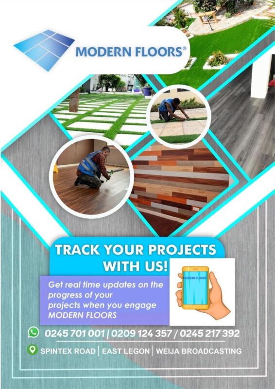 Vinyl (PVC) Tiles (LVT) Modern Floors Ghana