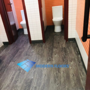 Mela Wooden Black SPC Click Lock Tiles by Modern Floros