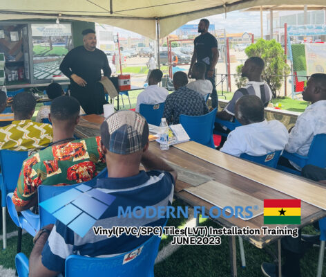 Modern Floors Certifies Vinyl Tile Installers