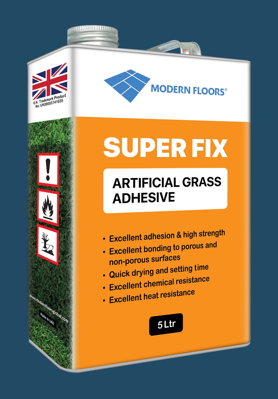 Super Fix Artificial Carpet Grass / AstroTurf Adhesive (5Ltr