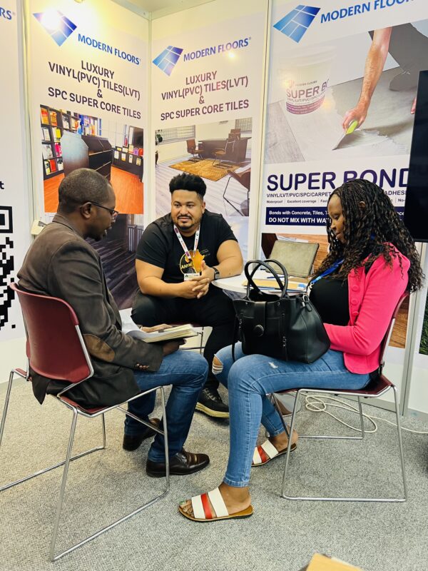 Ghanaian Homegrown Flooring Brand Modern Floors Exhibits in Kenya
