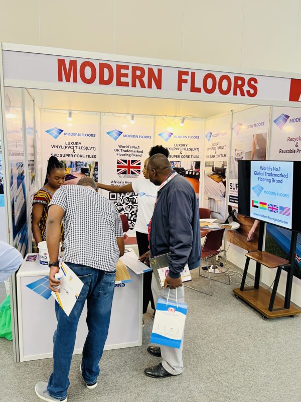 Ghanaian Homegrown Flooring Brand Modern Floors Exhibits in Kenya