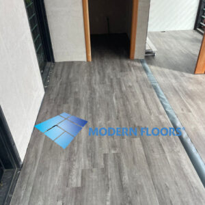 Amber Wooden Grey Vinyl PVC LVT SPC Tiles by Modern Floors