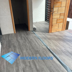 Amber Wooden Grey Vinyl PVC LVT SPC Tiles by Modern Floors
