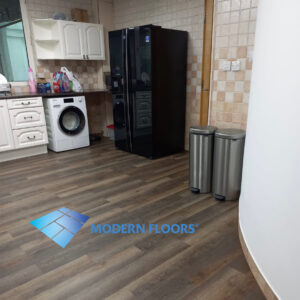 5mm Tari Wooden Brown SPC Click Lock Tiles + IXPE Back Pad