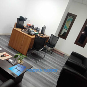 5mm Silky Wooden Grey SPC Click Lock Tiles + IXPE Back Pad