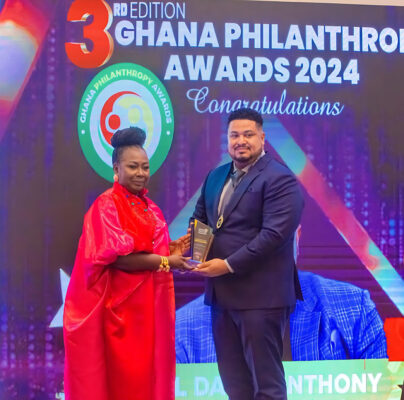 Modern Floors & Walls CEO crowned ‘Mentor of the Youth’ at Ghana Philanthropy Awards 2024