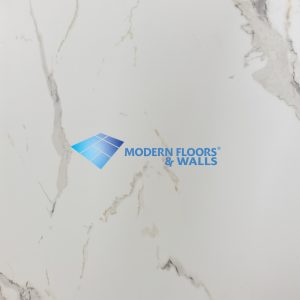 White/Grey/Gold | 60cm x 60cm | Marble Colour Dry Back Luxury Vinyl(PVC) Tiles(LVT)
