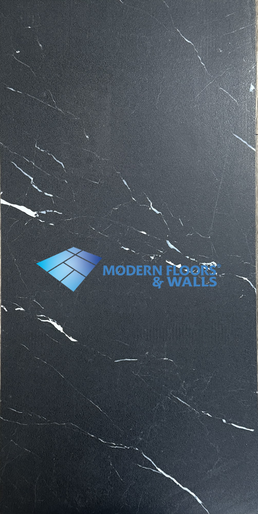 Black/White | 30cm x 60cm | Marble Colour Dry Back Luxury Vinyl(PVC) Tiles(LVT)