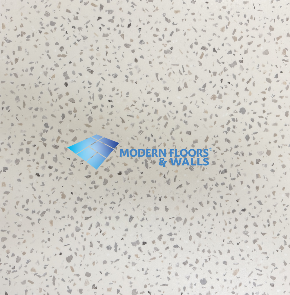 White Terrazzo | 60cm x 60cm | Marble Colour Dry Back Luxury Vinyl(PVC) Tiles(LVT)